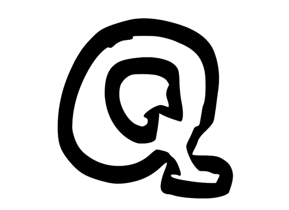 Bold Punk Hand Drawn Mono Letter Q: A Designer's Review