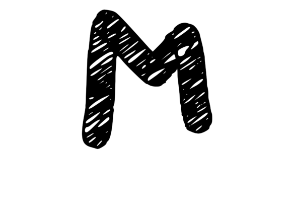 Rough and Messy Scribbled Mono Letter M Review